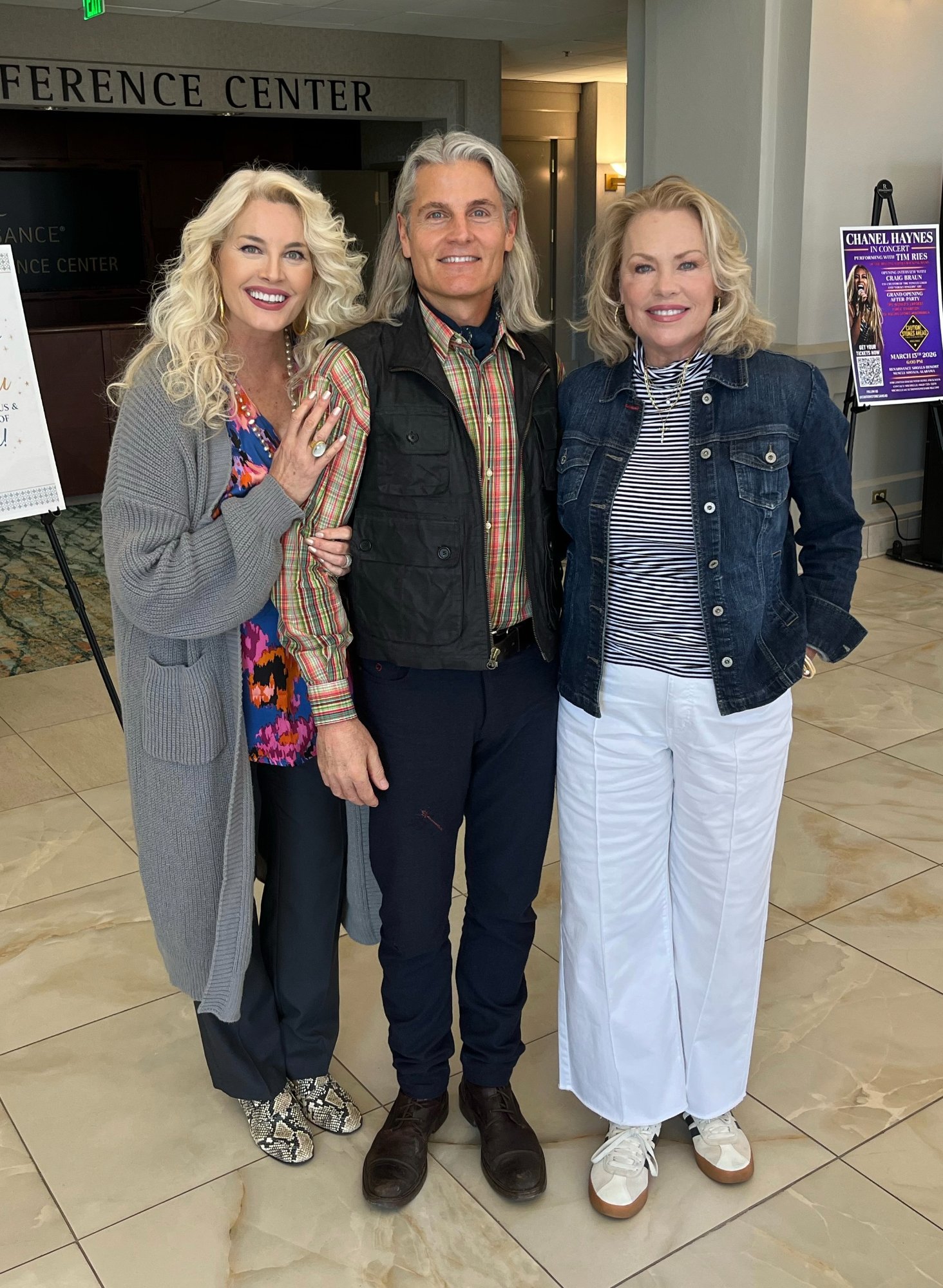 Kimberly DeLape, Executive Director, with Gala Co-Chairs Robert Rausch and Kerry Gresham